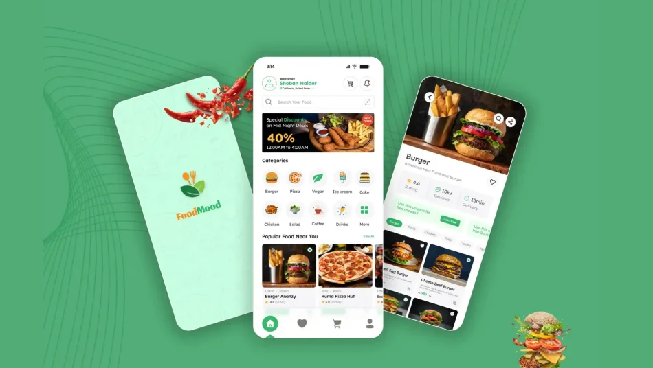 Food Delivery App - Mujadid Naeem - mujadidnaeem.com - p2